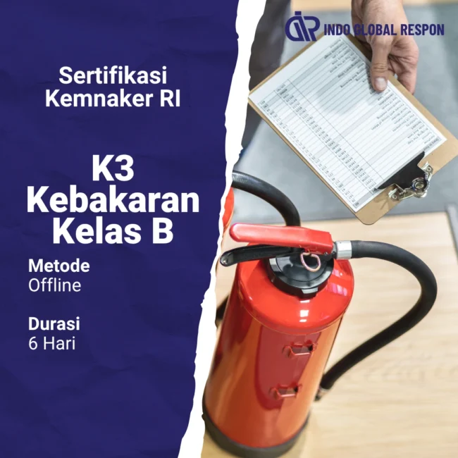 K3 Kebakaran Kelas B