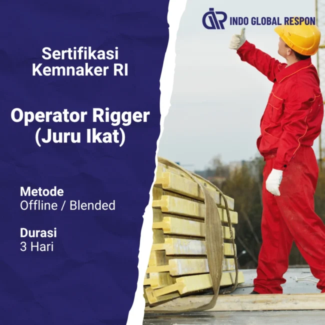 Operator Rigger (Juru Ikat)