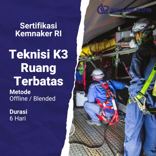 Teknisi K3 Ruang Terbatas